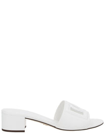 Dolce &amp; Gabbana Women's Heeled Sandal White