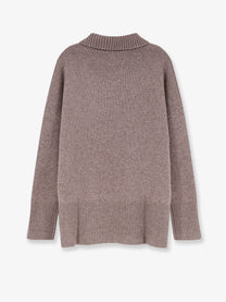 Lisa Yang Women's Heidi Cashmere Turtleneck Brown