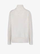 Lisa Yang Women's Heidi Cashmere Turtleneck White, view 2