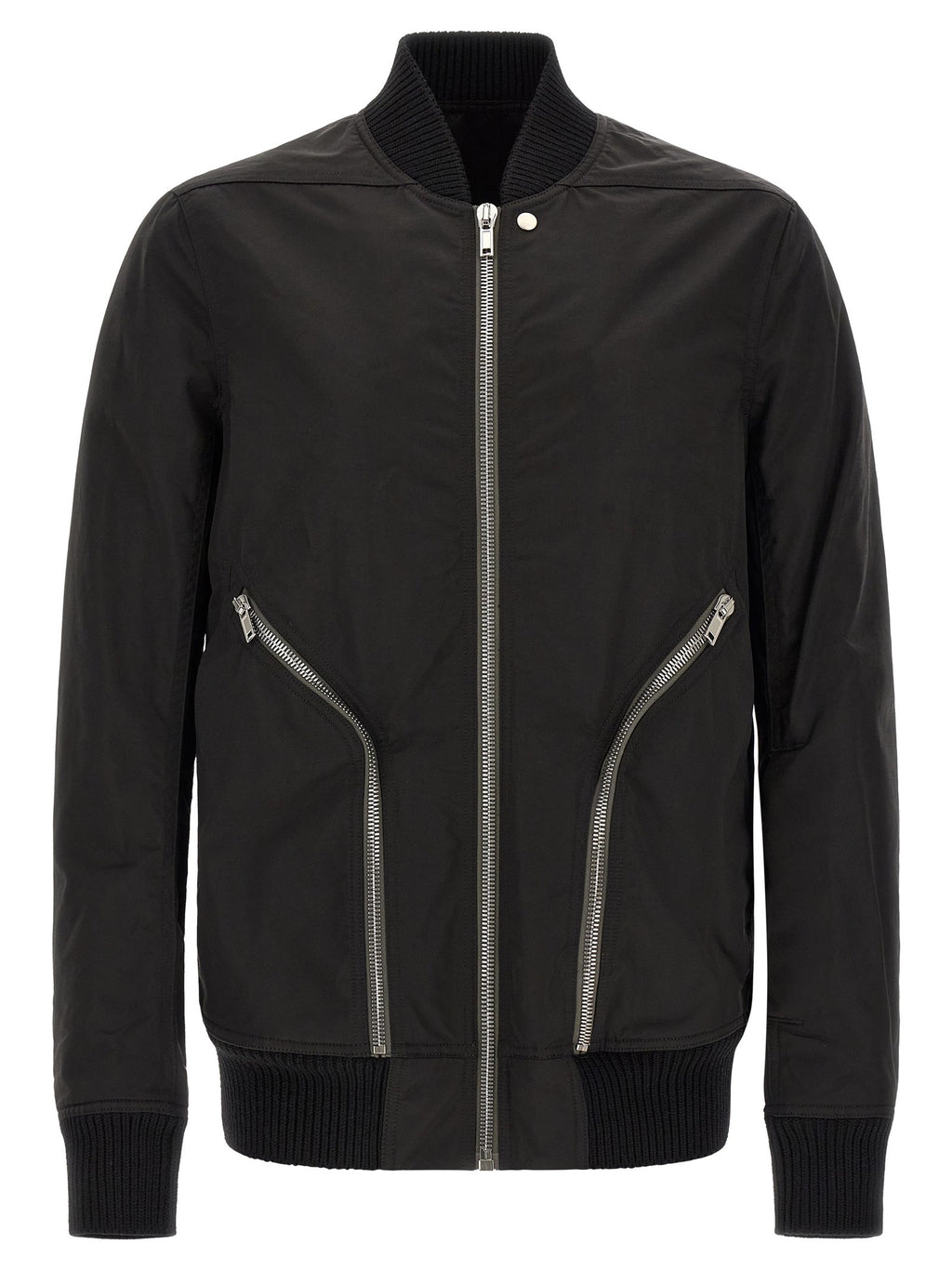 Rick Owens Heizer Flight Bomber Jacket Black