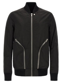 Rick Owens Heizer Flight Bomber Jacket Black