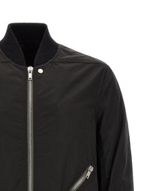 Rick Owens Heizer Flight Bomber Jacket Black