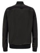 Rick Owens Heizer Flight Bomber Jacket Black, view 2