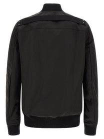 Rick Owens Heizer Flight Bomber Jacket Black