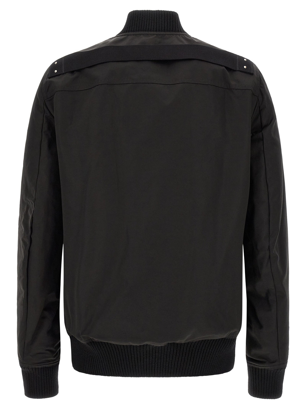 Rick Owens Heizer Flight Bomber Jacket Black, view 2