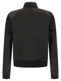 Rick Owens Heizer Flight Bomber Jacket Black