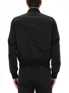 Rick Owens Men's Heizer Flight Jacket Black, view 5