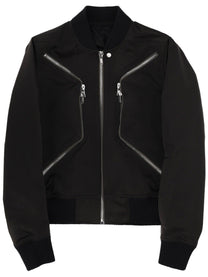 Rick Owens Men's Heizer Flight Jacket Black