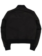 Rick Owens Men's Heizer Flight Jacket Black, view 3