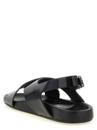 Saint Laurent Helios Sandals Black, view 3