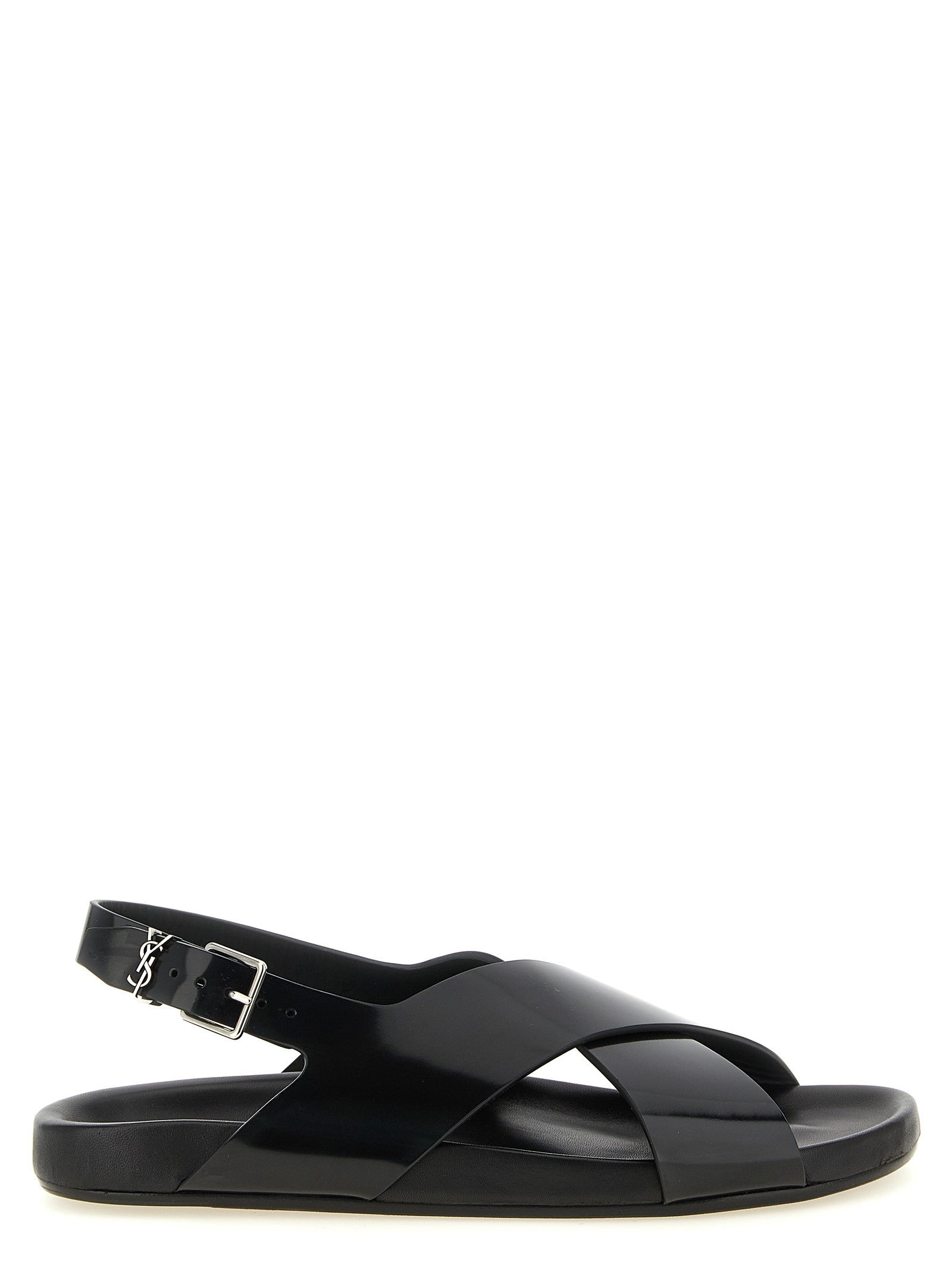 Saint Laurent Helios Sandals Black
