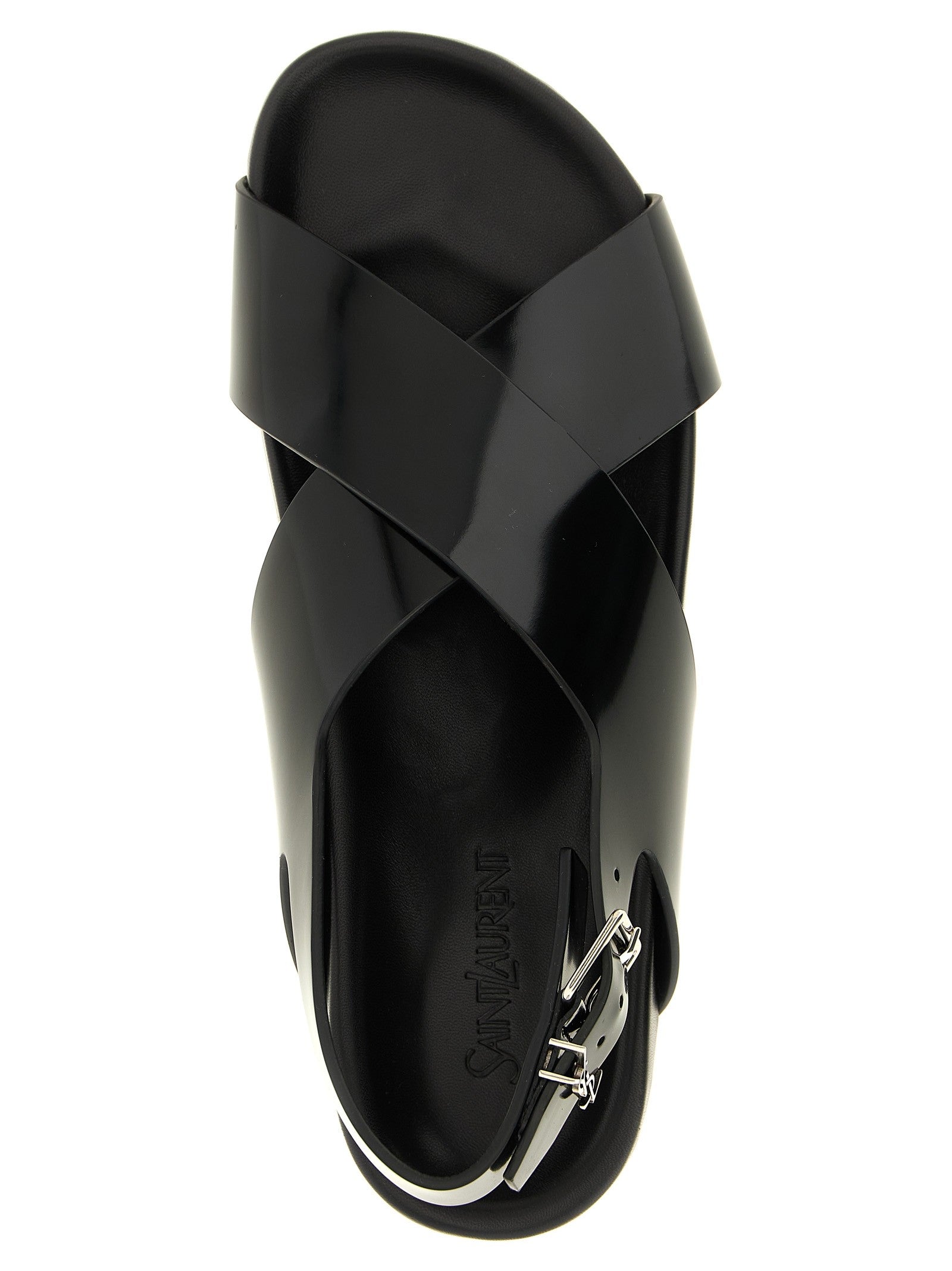 Saint Laurent Helios Sandals Black