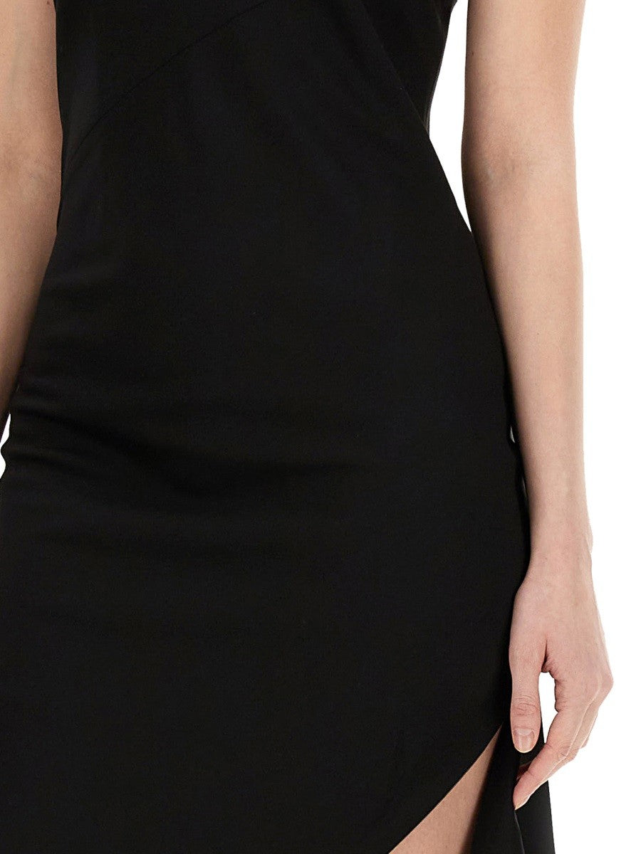 Helmut Lang - Helmut Lang Dress With Scarf Hem - Woman-&gt;Clothing-&gt;Dresses