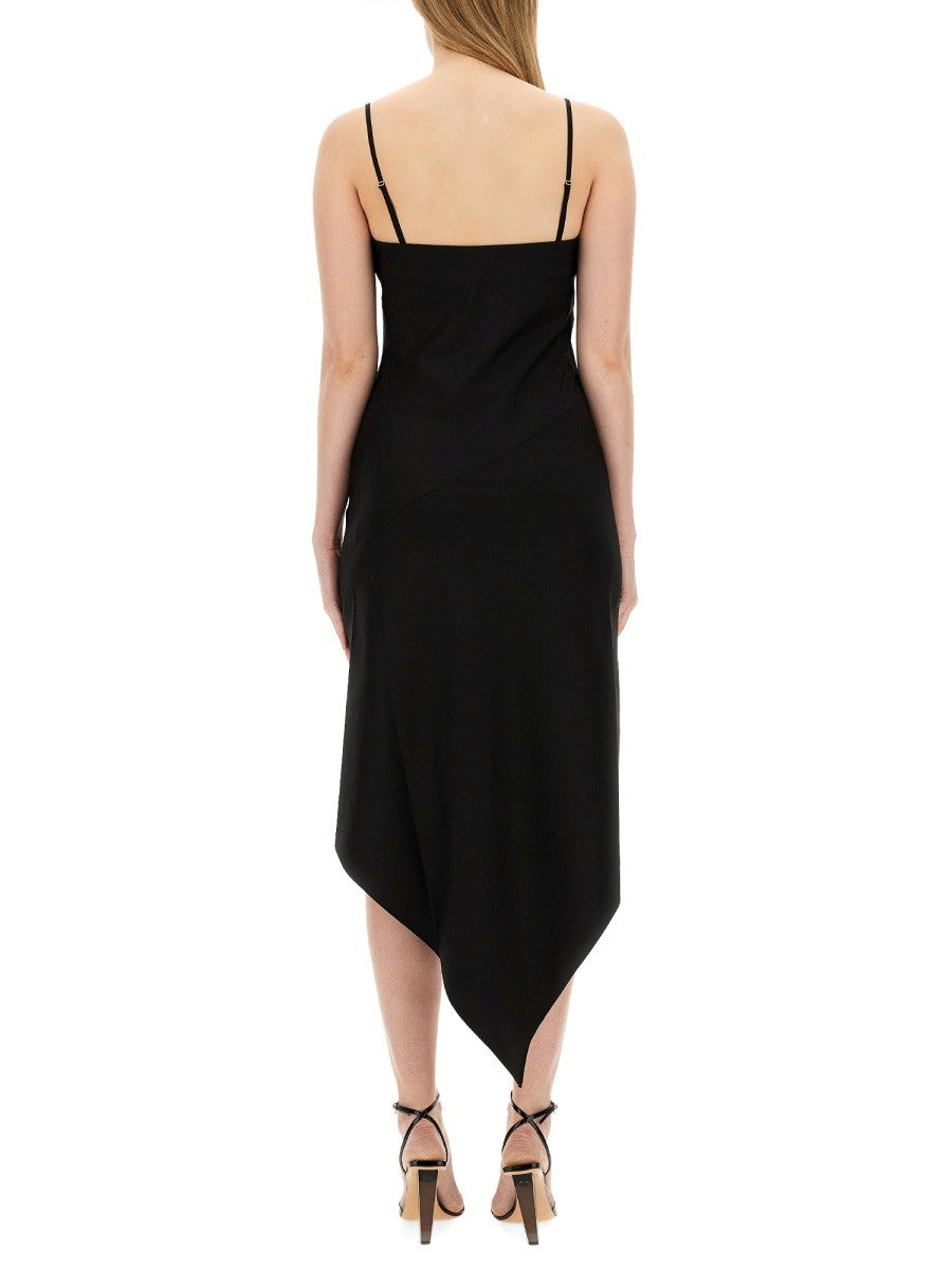 Helmut Lang - Helmut Lang Dress With Scarf Hem - Woman-&gt;Clothing-&gt;Dresses