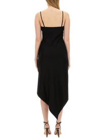 Helmut Lang - Helmut Lang Dress With Scarf Hem - Woman-&gt;Clothing-&gt;Dresses