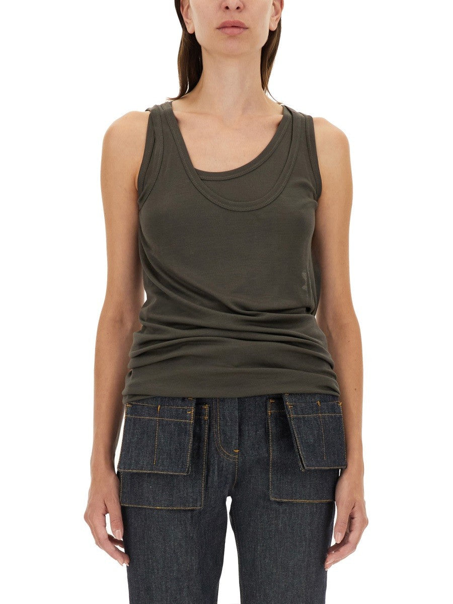 Helmut Lang - Helmut Lang Convertible Camisole Dress - Woman-&gt;Clothing-&gt;Tops