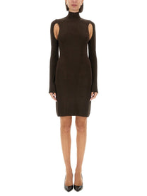 Helmut Lang - Helmut Lang Air Turtleneck Dress - Woman-&gt;Clothing-&gt;Dresses