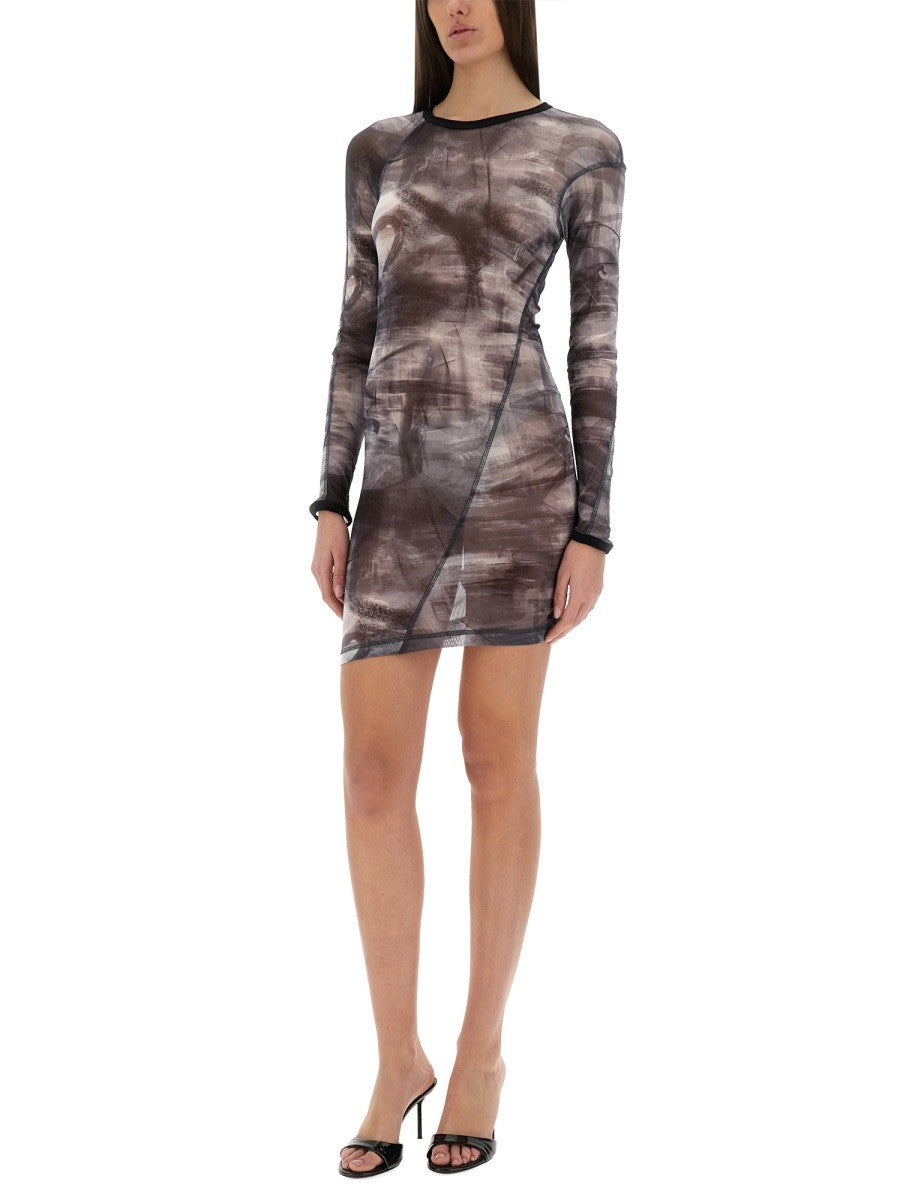Helmut Lang - Helmut Lang ’Scribble Twisted’ Dress - Woman-&gt;Clothing-&gt;Dresses