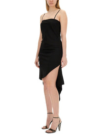 Helmut Lang - Helmut Lang Dress With Scarf Hem - Woman-&gt;Clothing-&gt;Dresses