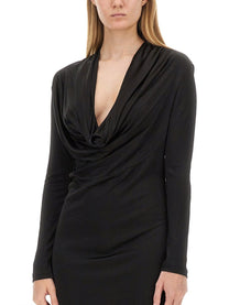 Helmut Lang - Helmut Lang Jersey Dress - Woman-&gt;Clothing-&gt;Dresses