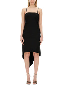 Helmut Lang - Helmut Lang Dress With Scarf Hem - Woman-&gt;Clothing-&gt;Dresses