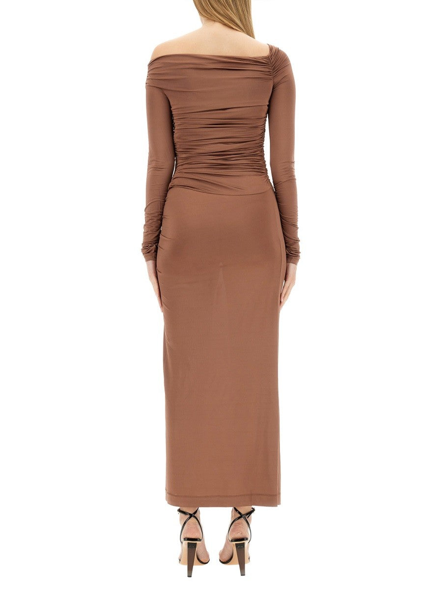 Helmut Lang - Helmut Lang Midi Dress - Woman-&gt;Clothing-&gt;Dresses