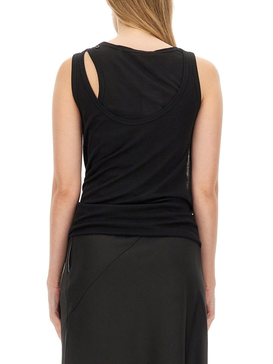 Helmut Lang - Helmut Lang Convertible Camisole Dress - Woman-&gt;Clothing-&gt;Tops