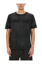Helmut Lang Men's Garment Dyed New York Shirt Black