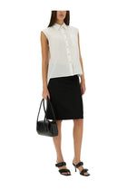 Helmut Lang Women's Apex Tail Shirt White, view 2