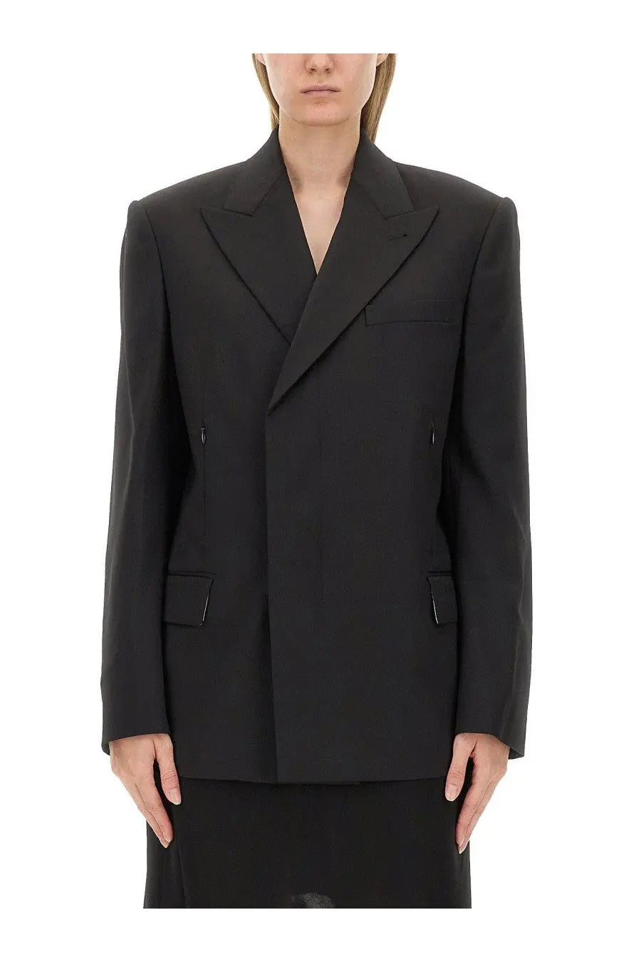 Helmut Lang Women's Oversize Fit Jacket Black