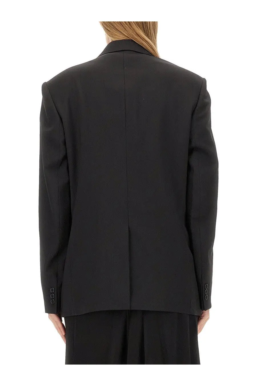 Helmut Lang Women's Oversize Fit Jacket Black, view 3