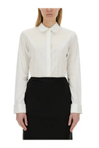 Helmut Lang Women's Poplin Fitted Shirt White