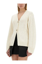 Helmut Lang Women's Tailored Cardigan White, view 4