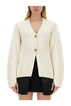 Helmut Lang Women's Tailored Cardigan White