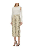 Helmut Lang Women's Top Cut Out White, view 2
