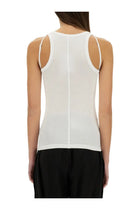 Helmut Lang Women's Top Racer White, view 3