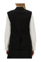 Helmut Lang Women's Wool Vest Black, view 3