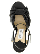 Jimmy Choo Heloise Sandals Black, view 4