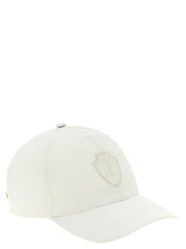 Brunello Cucinelli Heraldic Coat of Arms Cap White