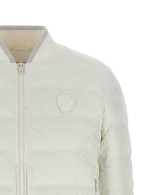 Brunello Cucinelli Heraldic Coat of Arms Down Jacket White