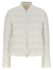 Brunello Cucinelli Heraldic Coat of Arms Down Jacket White