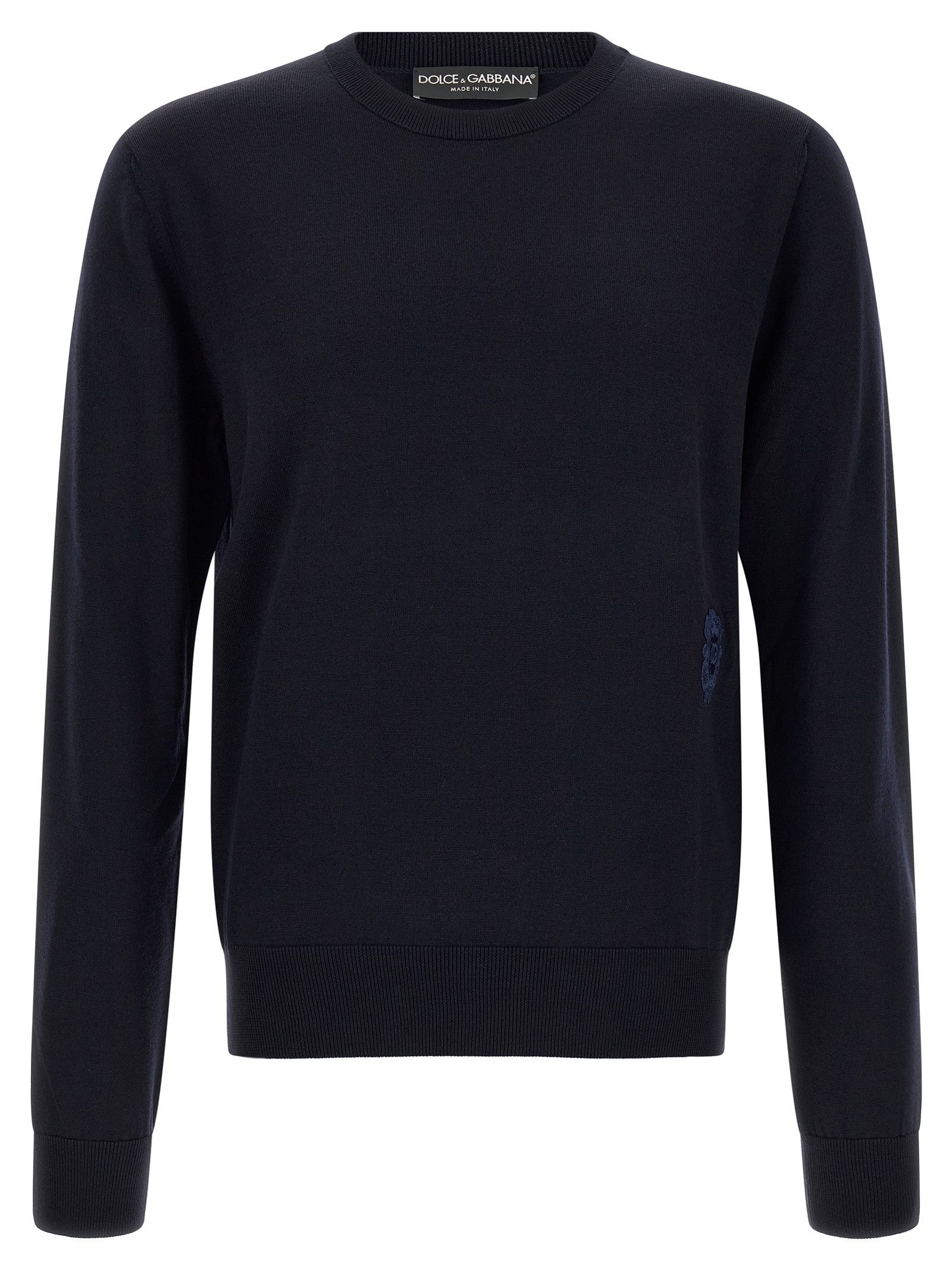 Dolce &amp; Gabbana Heraldic Coat of Arms Sweater Blue