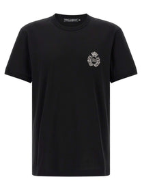 Dolce &amp; Gabbana Heraldic Patch Shirt Black