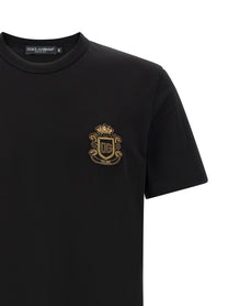 Dolce &amp; Gabbana Heraldic Patch Shirt Black