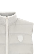 Brunello Cucinelli Heraldic Patch Vest Grey, view 3