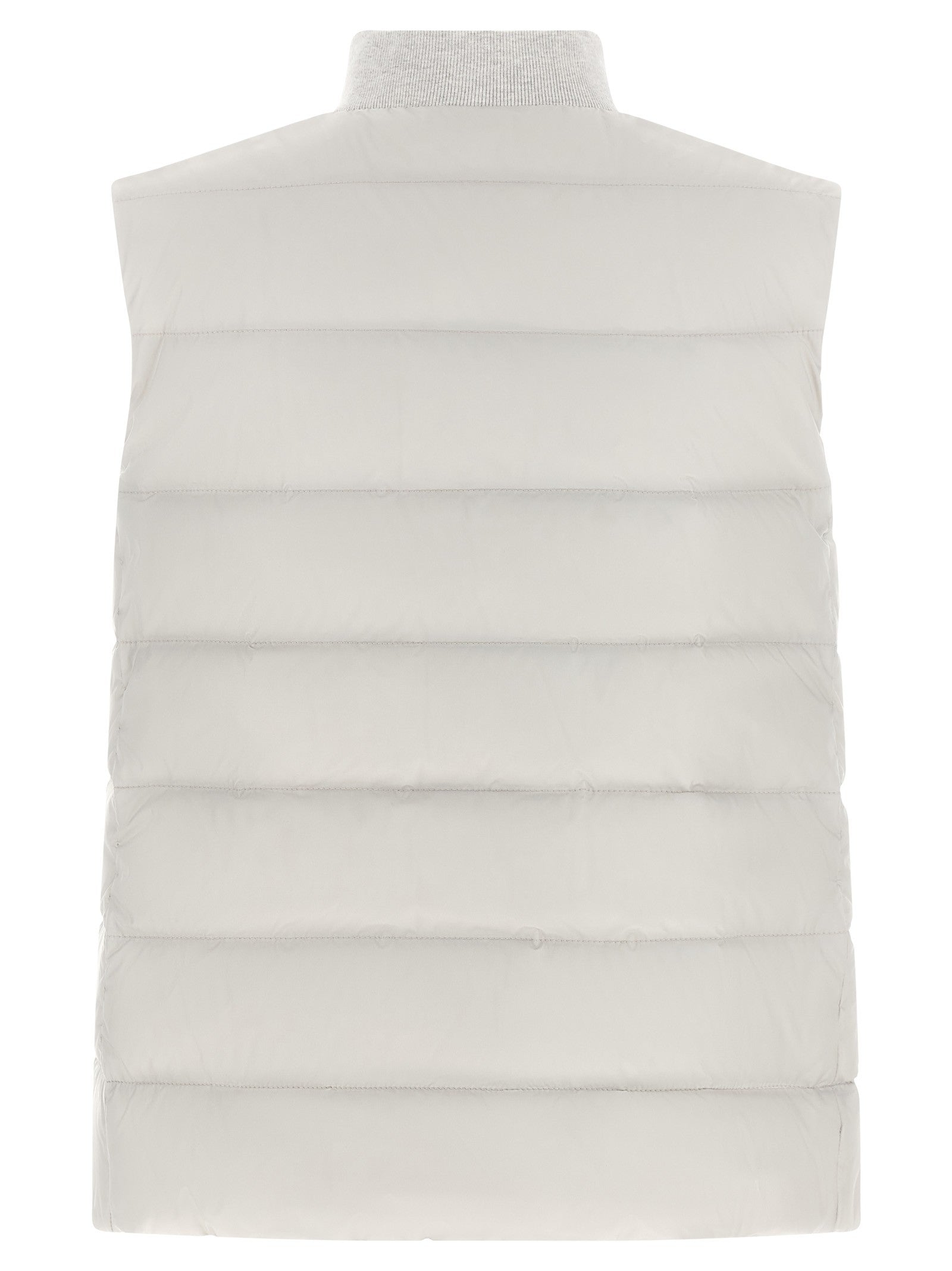 Brunello Cucinelli Heraldic Patch Vest Grey