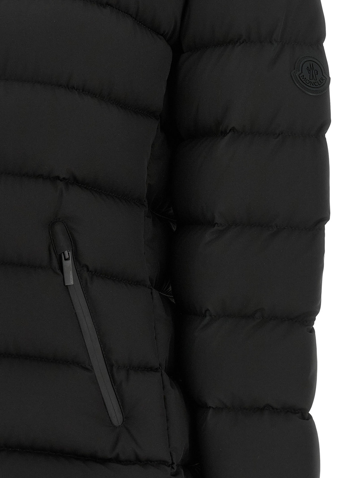 Moncler Herbes Down Jacket Black