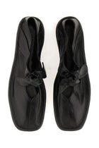 Hereu Women's Leather Ballet Flats Black, view 6