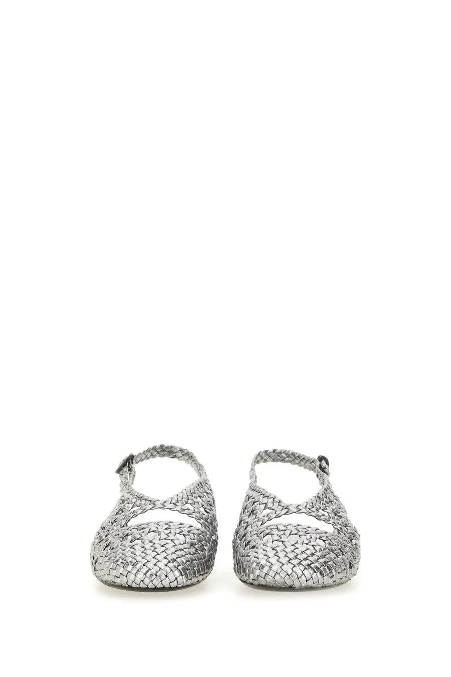 Hereu Women's Slingback Sandal Empuria Metallic Silver, view 4