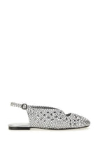 Hereu Women's Slingback Sandal Empuria Metallic Silver